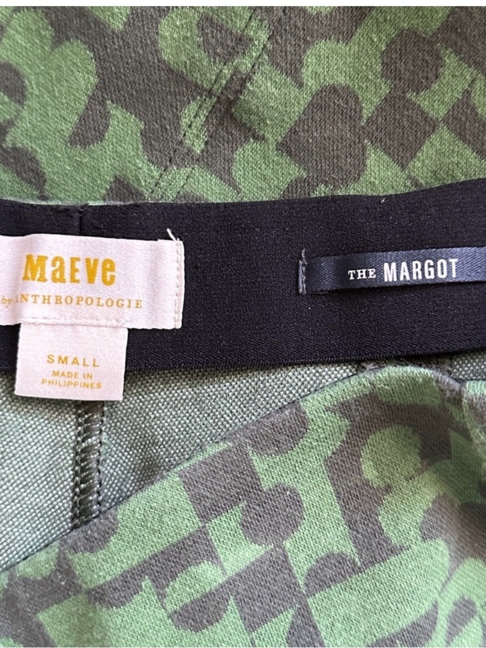 Anthropologie Maeve The Margot Kick-Flare Cropped Pants - Picture 3 of 3